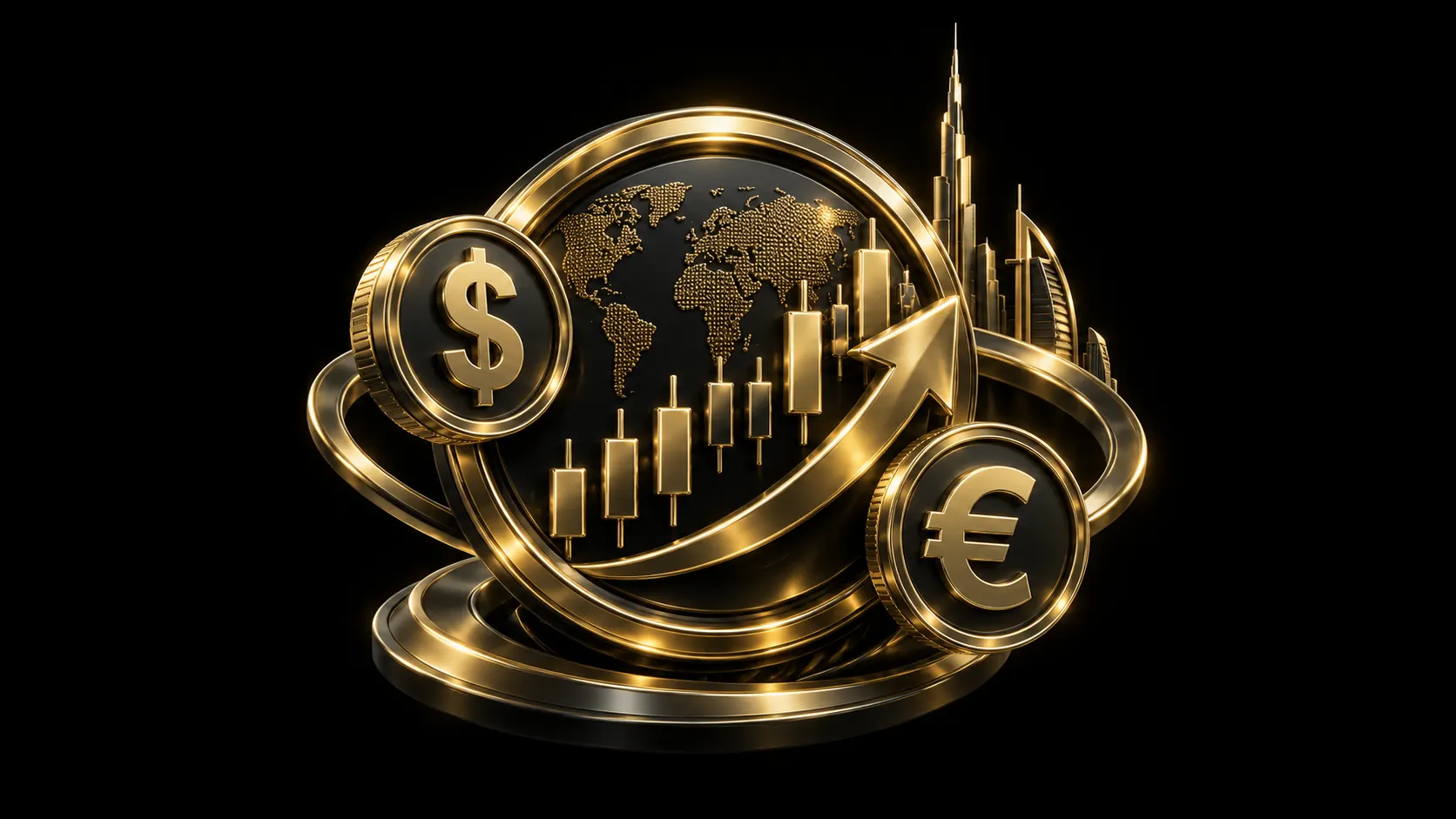 Forex trading beginner guide illustrating currencies and exchange rates